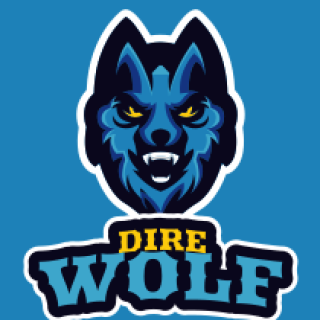 animal logo maker angry wolf face mascot