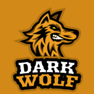 animal logo maker angry wolf mascot