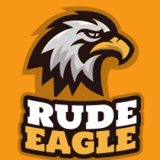 animal logo creator bald eagle mascot