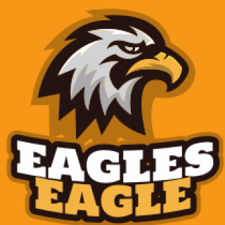 animal logo creator bald eagle mascot