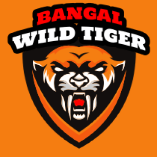 animal logo image angry tiger in shield