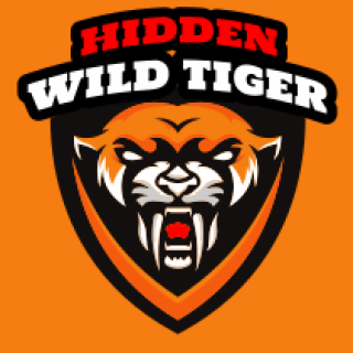 animal logo image angry tiger in shield