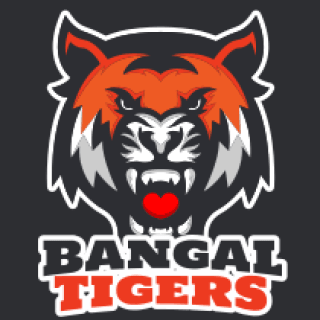 animal logo icon angry tiger mascot