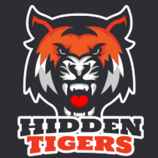 animal logo icon angry tiger mascot