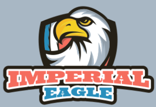 security logo online bald eagle in shield