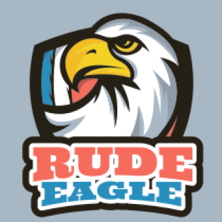 security logo online bald eagle in shield