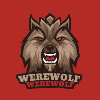 angry werewolf mascot