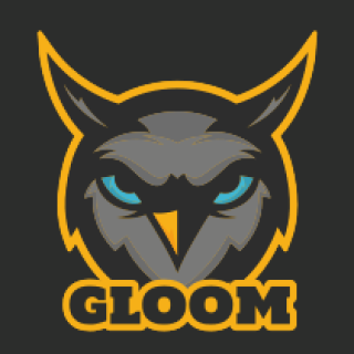 bird logo maker angry owl mascot