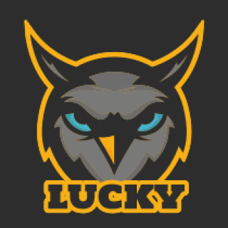 bird logo maker angry owl mascot