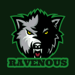 animal logo icon angry wolf mascot