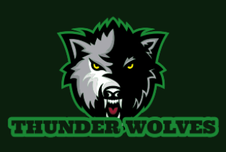 animal logo icon angry wolf mascot