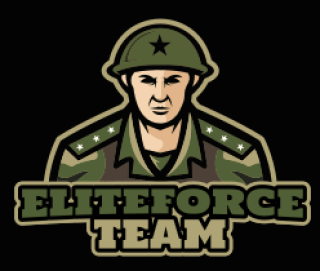 security logo template soldier mascot