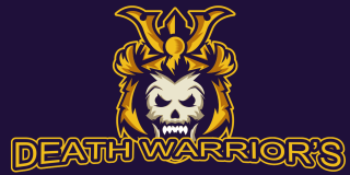 sports logo skull samurai mascot