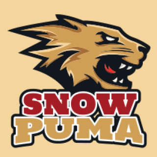 sports logo puma face mascot