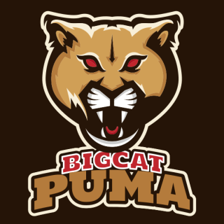 wild puma mascot