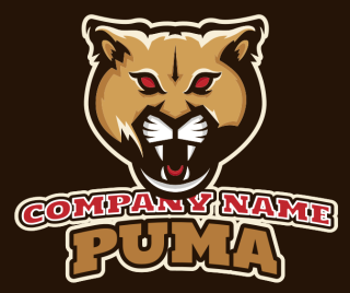 wild puma mascot