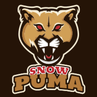 animal logo icon wild puma mascot
