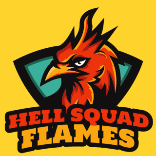 phoenix face in shield mascot logo icon