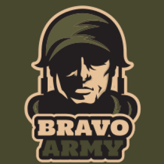 security logo maker military man mascot