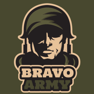 military person mascot logo maker