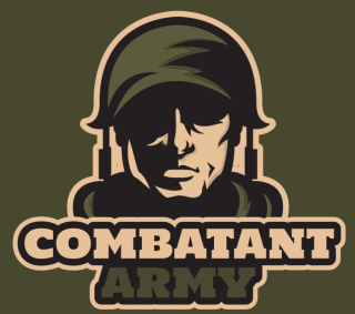 military person mascot logo maker