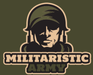 security logo maker military man mascot