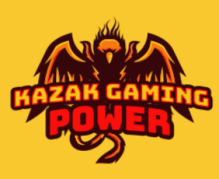 gaming logo online flying phoenix mascot
