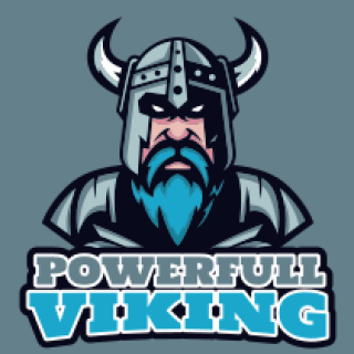 games logo maker old viking mascot