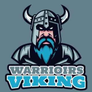 games logo maker old viking mascot