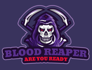 games logo maker reaper mascot