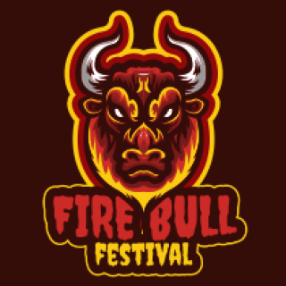 sports logo maker fierce bull mascot