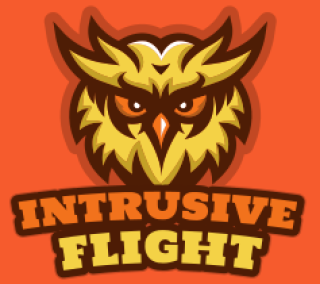 animal logo online annoyed owl mascot