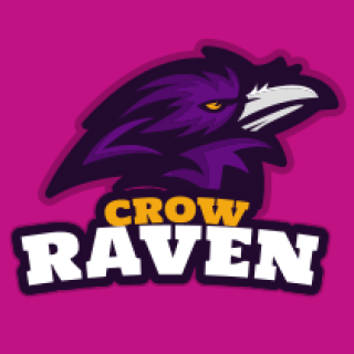 animal logo maker raven mascot