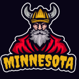 games logo maker viking mascot with hat 