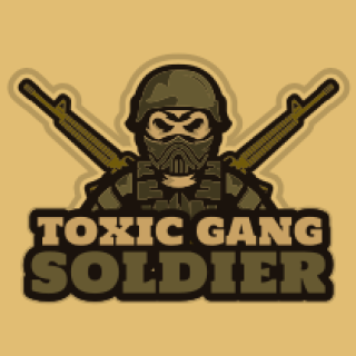 games logo online soldier mascot with mask