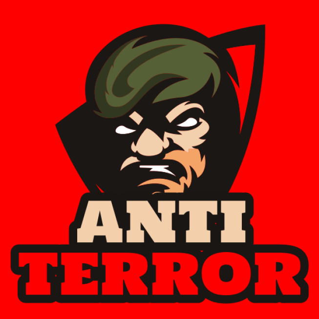 games logo image angry soldier mascot