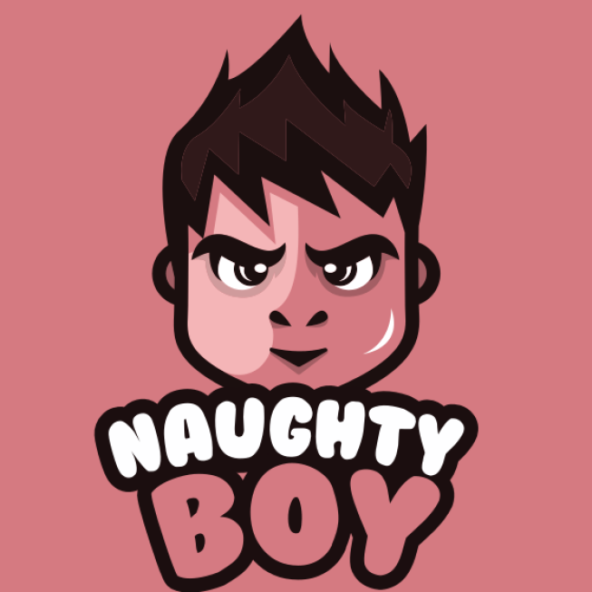 gaming logo image angry boy mascot