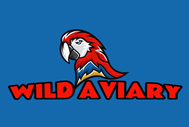 animal logo icon wild aviary parrot mascot
