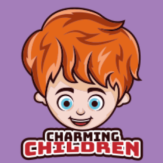 childcare logo online small boy in happy mood
