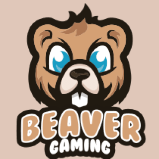 animal logo icon angry beaver mascot