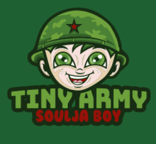cute little army boy mascot sample