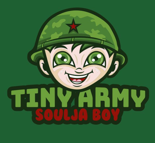 cute little army boy mascot sample