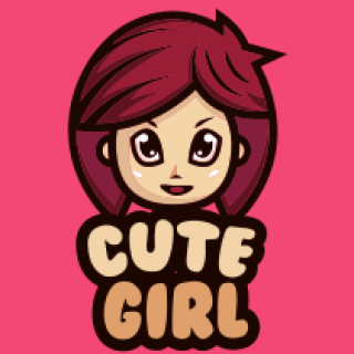 Details more than 78 cute girl logo - ceg.edu.vn