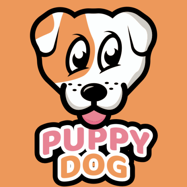 pet logo maker funny dog face