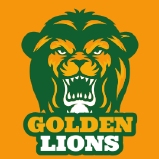 animal logo symbol roaring lion mascot