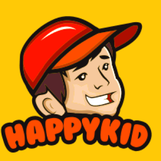 apparel logo happy teen with cap