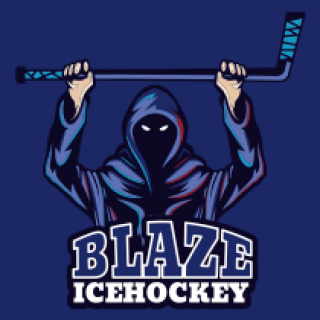 gaming logo online ice hockey player mascot