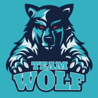 mascot logo maker wolf with claws