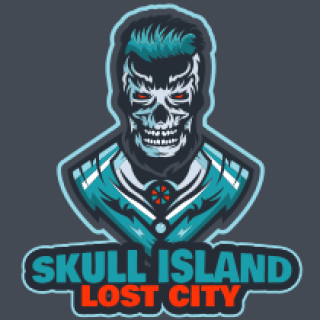 gaming logo monster skull mascot