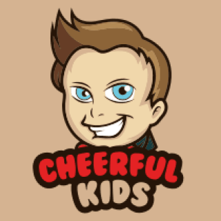 childcare logo image naughty boy mascot